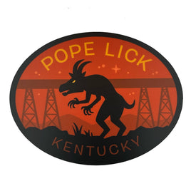 Pope Lick, Kentucky Travel Sticker