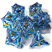 Elven Forged Trinkets Metal RPG Dice Set - 7 Pieces