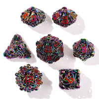 Denizens of the Deep Iridescent Metal RPG Dice Set | 7 Pieces