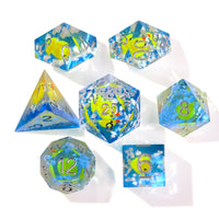 Rubber Duck Sharp Corner RPG Dice Set | 7 Pieces