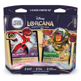 Disney Lorcana TCG: Wilds Unknown - Two-Player Starter Decks - Elastigirl / Buzz Lightyear