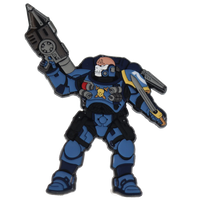 Foam Brain Mystery Loot: 40K Enamel Pins - Ultramarines vs Tyranids