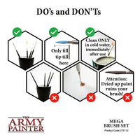 Army Painter Tools: Wargamer Brush - Basecoating 5