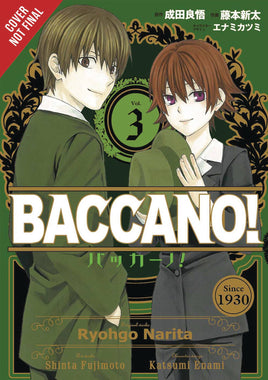 Baccano Vol 03 - BRAND NEW CONDITION Manga - The Mage's Emporium Yen Press Used English Manga Japanese Style Comic Book