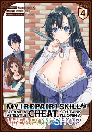 My Repair Skill Became A Versatile Cheat Vol 04 - BRAND NEW CONDITION Manga - The Mage's Emporium Seven Seas Used English Manga Japanese Style Comic Book