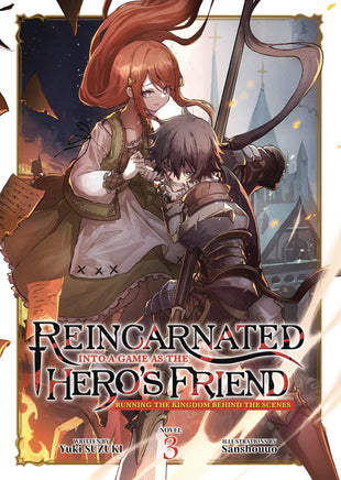 Reincarnated Into A Game As Heros Friend Novel Vol 03 (Mr - BRAND NEW CONDITION Light Novel - The Mage's Emporium Seven Seas Used English Light Novel Japanese Style Comic Book