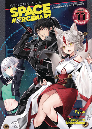 Reborn As A Space Mercenary Light Novel Vol 11 - BRAND NEW CONDITION Light Novel - The Mage's Emporium Seven Seas Used English Light Novel Japanese Style Comic Book
