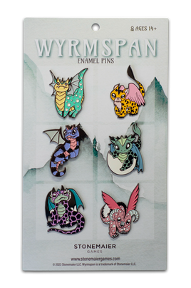 Stonemaier Games: Enamel Pins - Wyrmspan (6)