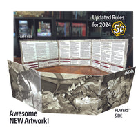 Stat Trackers: Game Master's Screen - 5th Edition - 2024 Version