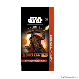 Star Wars: Unlimited - A Lawless Time Carbonite Booster Pack