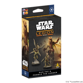 Star Wars: Legion - Sun Fac & Poggle the Lesser
