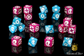 Alien Head Galactic Skirmish Dice - Set of 20