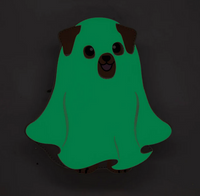 Glow in the Dark Ghost Dog Handbag