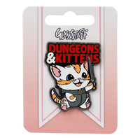 Enamel Pin: Dungeons & Kittens