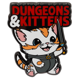 Enamel Pin: Dungeons & Kittens