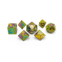 Solar Flare - Space Dice 7 Piece RPG Set