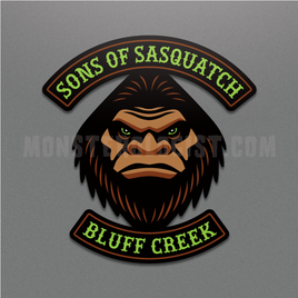 Sons Of Sasquatch Motorcycle Club Sticker