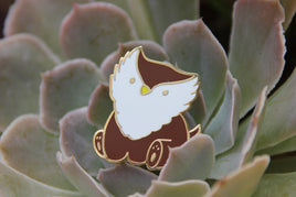 Baby Bestiary: Owlbear Enamel Pin - Sitting