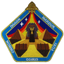Sphinx Central - Nazca Ancient Astronaut Mission Patch: Iron-on