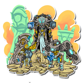 Convergence | Premium Vinyl Stickers | Officially Licensed Warmachine