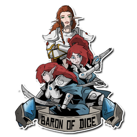 Premium Vinyl Stickers - Deadly Trio