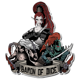 Premium Vinyl Stickers - Dreaded Ones - Triple Threat