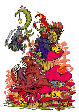 Premium Vinyl Stickers - Goblins