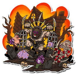 Premium Vinyl Stickers - Grymkin