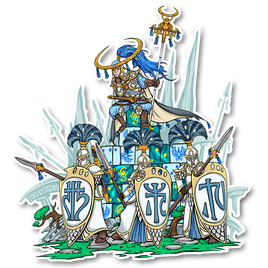 Premium Vinyl Stickers - High Elves