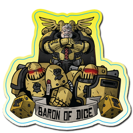 Premium Vinyl Stickers - Hold The Line!