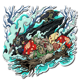 Premium Vinyl Stickers - Khador | Old Umbrey