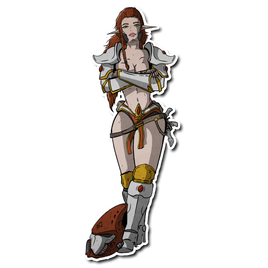 Premium Vinyl Stickers - Space Elves - Sexy