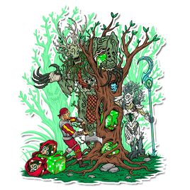Premium Vinyl Stickers - Tree Lords