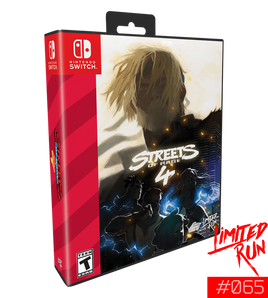 Limited Run Games #065: Streets of Rage 4 (Classic Edition) (Nintendo Switch)