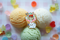 Studio Ghibli: Princess Monoke Ice Cream Enamel Pin
