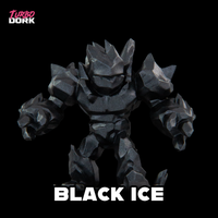 Turbo Dork: Metallic Acrylic Paint - Black Ice