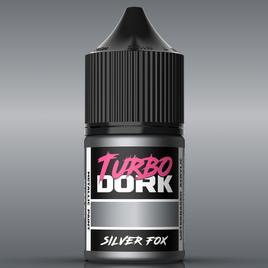 Turbo Dork: Metallic Acrylic Paint - Silver Fox