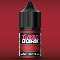 Turbo Dork: Metallic Acrylic Paint - Spicy Meatball