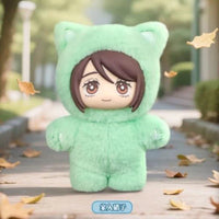 Jujutsu Kaisen Cat Ear Plushie Series Keychains Gift Blind Box (1 Blind Box)