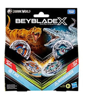 Beyblade: X: Jurassic World Top & Launcher Multipack