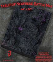 Tainted Cavern | Neoprene Battle Mat with Bag | Baron of Dice