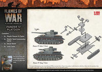 Flames of War: German Panzer IV Platoon (Mid War)