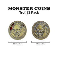 Monster Coins - Troll - 3 Pack