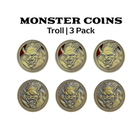 Monster Coins - Troll - 3 Pack