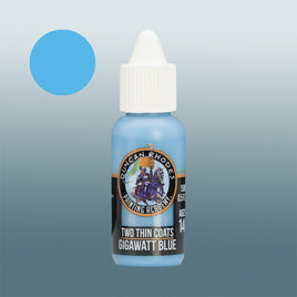 Two Thin Coats Bright: Gigawatt Blue