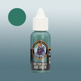 Two Thin Coats Midtone: Jade Green