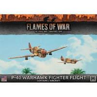 Flames of War: American P-40 Warhawk Fighter Flight (Mid War)
