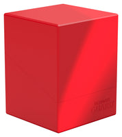 Ultimate Guard Boulder 100+ Solid Color Red Deck Box