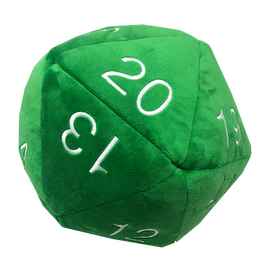 Ultra PRO: Plush - D20 Novelty Dice - Jumbo - Green