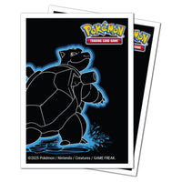 UItra Pro Deck Protector: Apex: Pokémon: Neon Kanto: Blastoise (105)